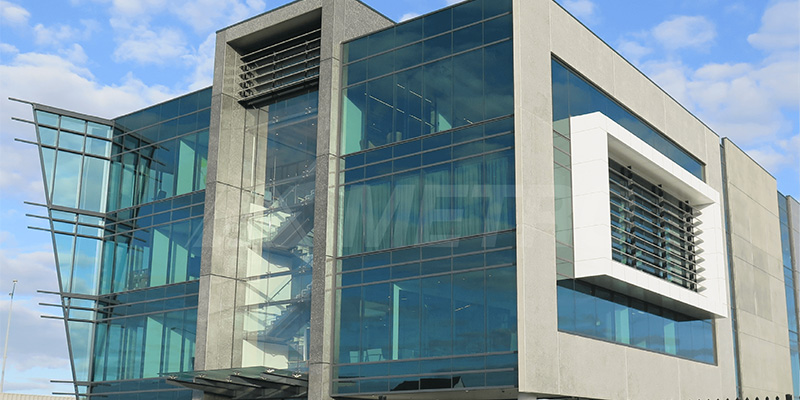 Toughened Glass Facade