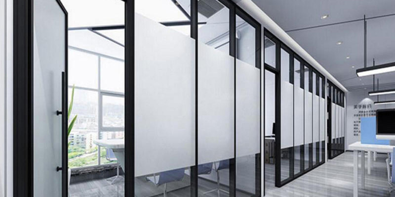 Toughened Glass Partition